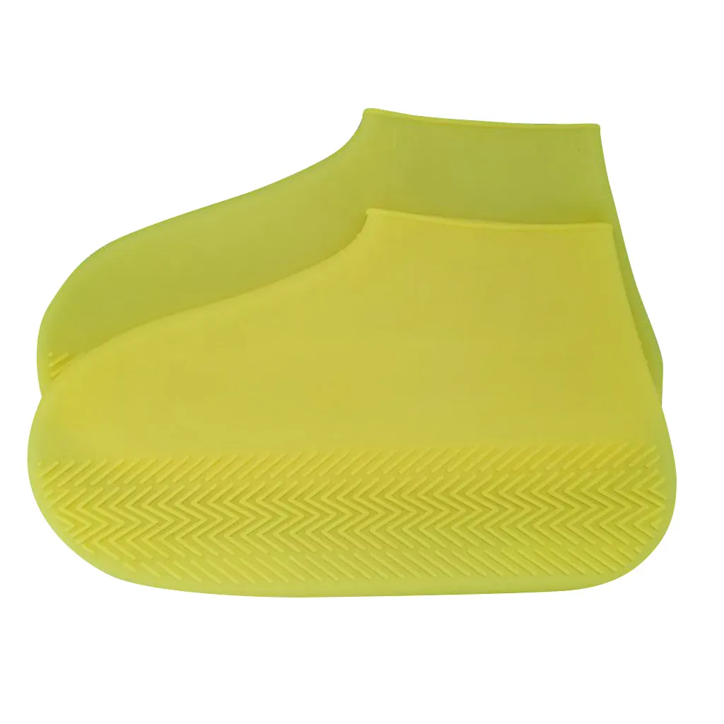 1 пара многоразовых латексных водонепроницаемых резиновых сапог для дождливой погоды; резиновые аксессуары для обуви;# YL5 - Цвет: AS SHOWN