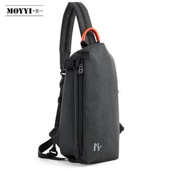 

MOYYI Men Crossbady Bag Travel Shoulder Pack 2019 Hot Style Chest Bag Durable Waterproof Messenger Male Single Shoulder Bag