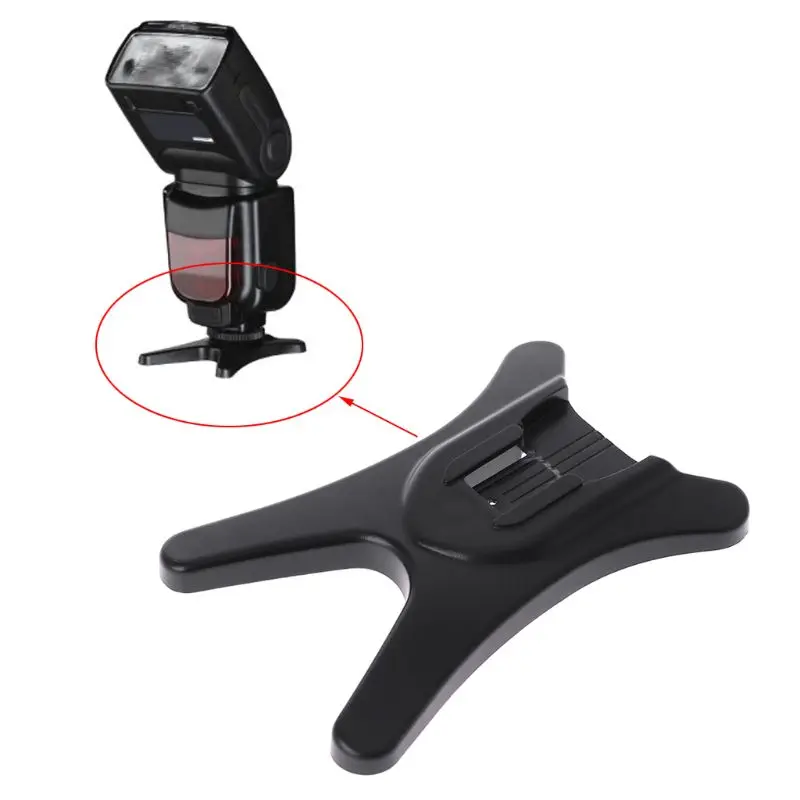 Flash Trigger Bowens Mount Bracket Holder Fill Light Holder Camera Flash Hot Shoe Stand Adapter Holder Mount AS-21 Speedlight For Canon Nikon 430EX 580EX SB600 SB900 SB910 Flashlight