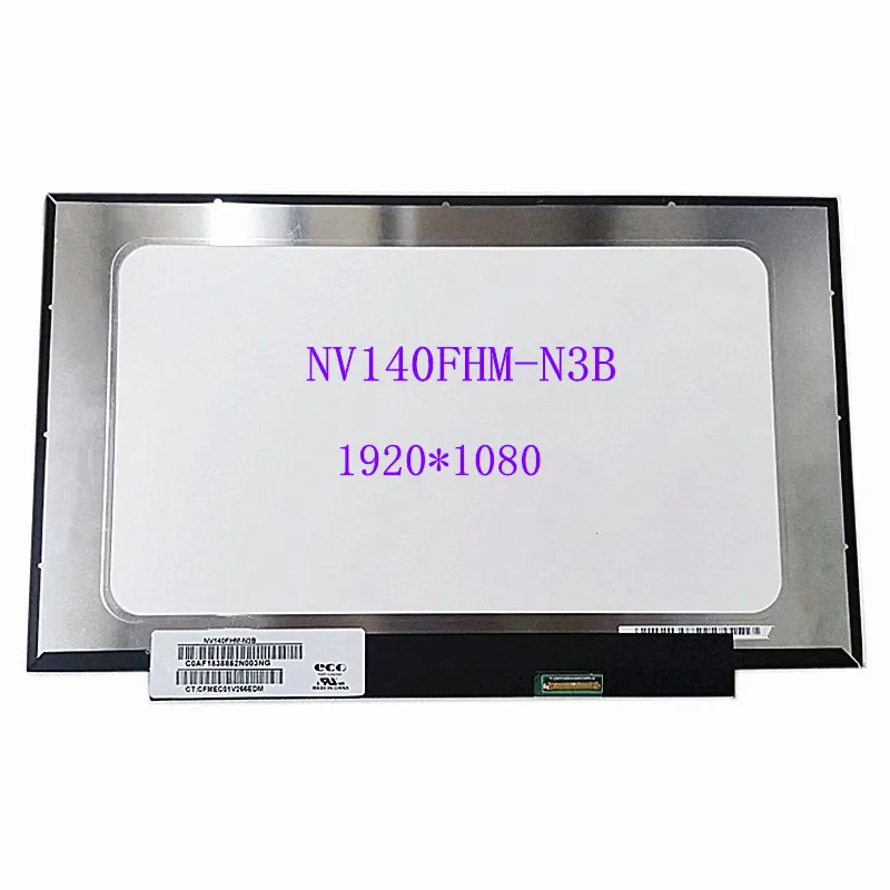 

14.0-inch Laptop LCD Screen IPS Display NV140FHM-N3B glossy matrix panle replacement FHD 1920*1080 30 pins NV140FHM N3B