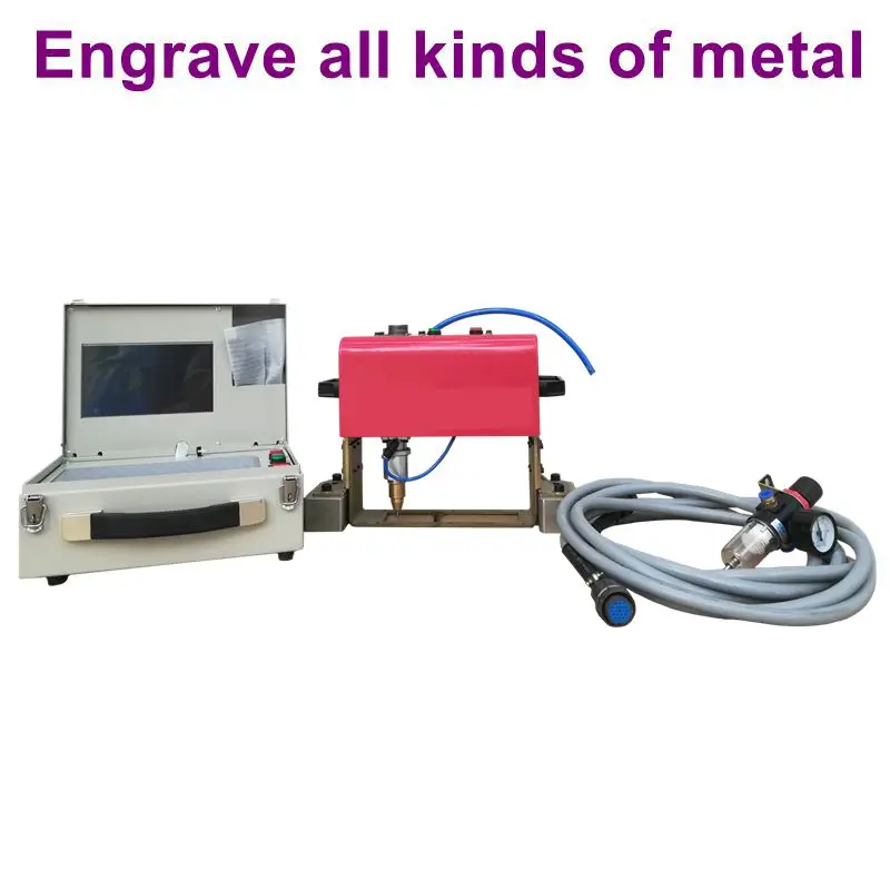 

desktop cnc metal number plate pneumatic dot pin engraving marking machine pneumatic metal engraving marking machine with thorx6
