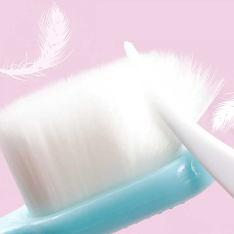 Professional Super Soft Toothbrush Micro-nano Toothbrush Soft-Bristle Toothbrush Tooth Brush Non-slip Handle Toothbrush