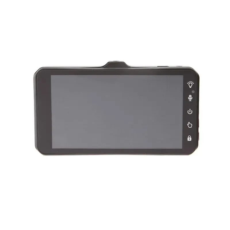 Двойной объектив автомобиль DVR камера Full HD 1080P " сенсорный ips с g-датчиком Dash Cam