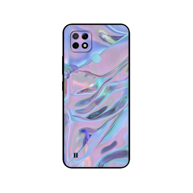 Realme C21 Case Silicon Back For OPPO RealmeC21 C 21 Phone Cover 6.5" Funda RMX3201 Bumper Capa Etui Soft black tpu case