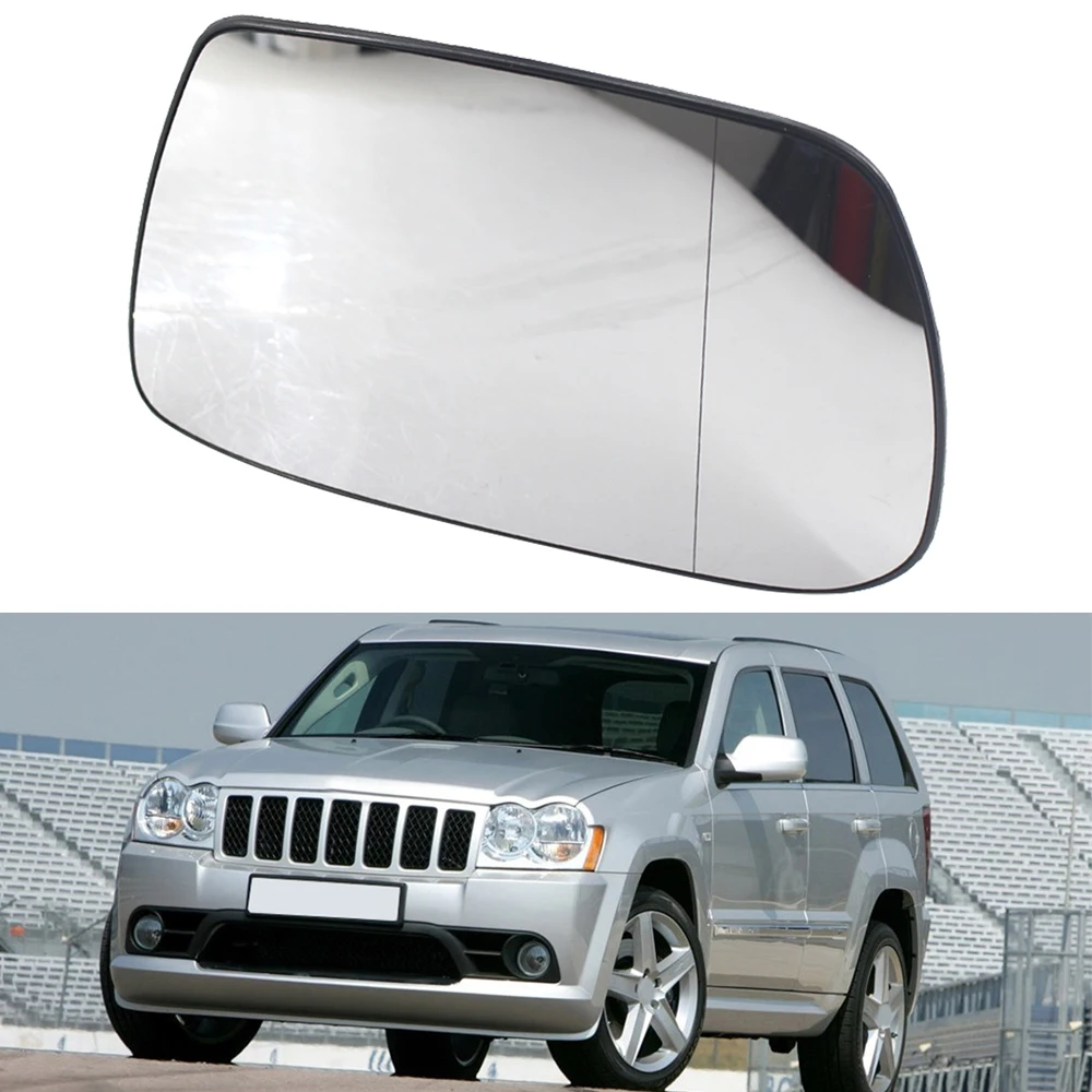 Левое/правое боковое зеркало заднего вида с боковым крылом зеркала для Jeep Grand Cherokee/Land Rover Discovery Rover freelander 2 - Цвет: Jeep White Right