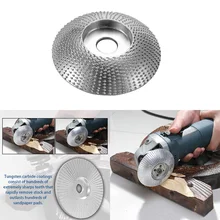 

High Quanlity Wood Grinding Wheel Rotary Disc Sanding Wood Carving Tool Abrasive Disc Tools For Angle Grinder 22.2mm Bore