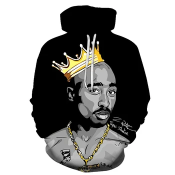 

2020 new Fashion Men Hip hop Hoodies Legendary singer Elvis Presley Print 3D Rock Hoodie Apparel Unisex streetwear tops