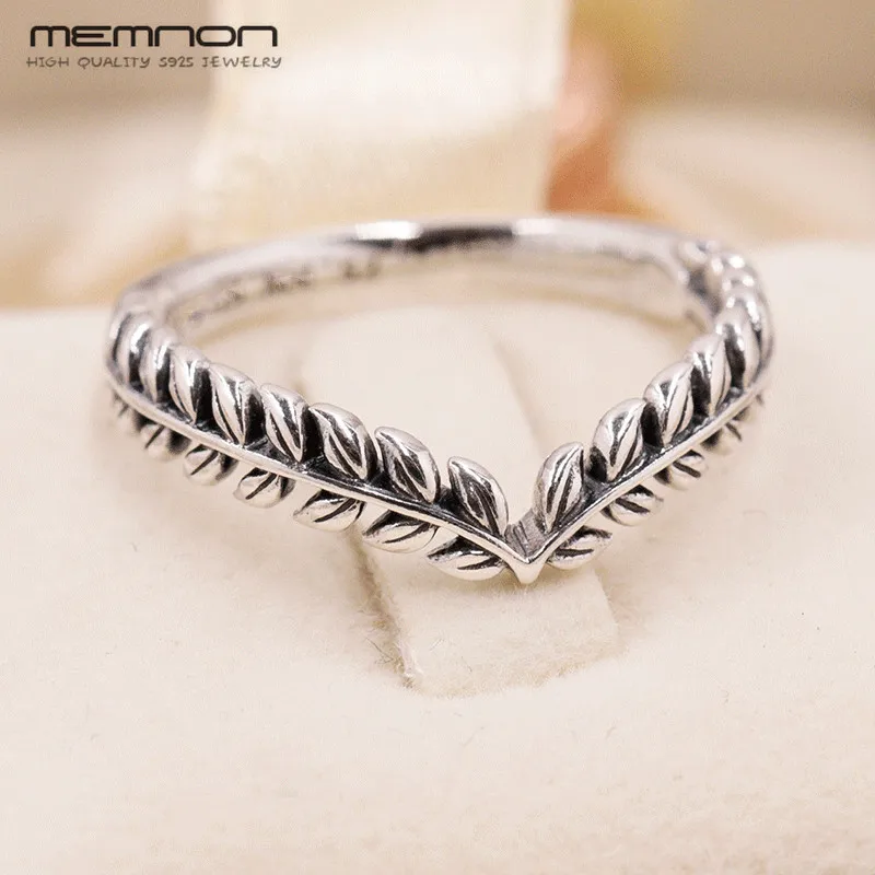 Memnon,, 925 пробы, серебряные семена, wishbone, кольца для женщин, серебро 925, кольцо anillos bague, хорошее ювелирное изделие, аксессуары для женщин