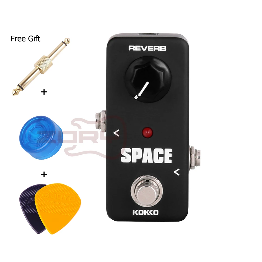 

Guitar Parts & Accessories KOKKO FRB2 SPACE Full Reverb Effects Electric Reverb Pedal Guitar effect pedal + Free Connector Picks