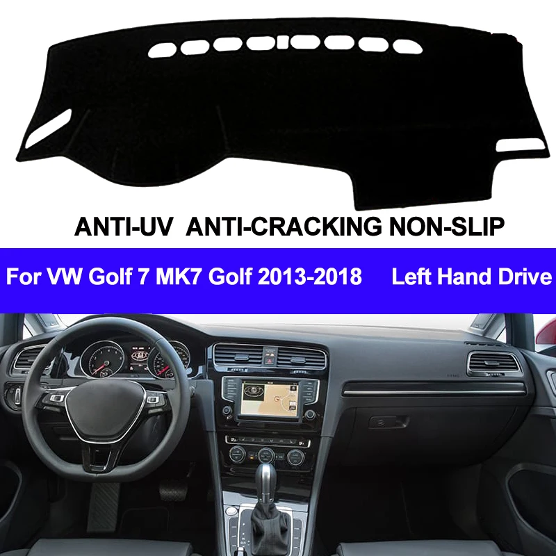 1 шт. коврики для приборной панели автомобиля Volkswagen VW Golf 7 MK7 2013-2018 | Автомобили и