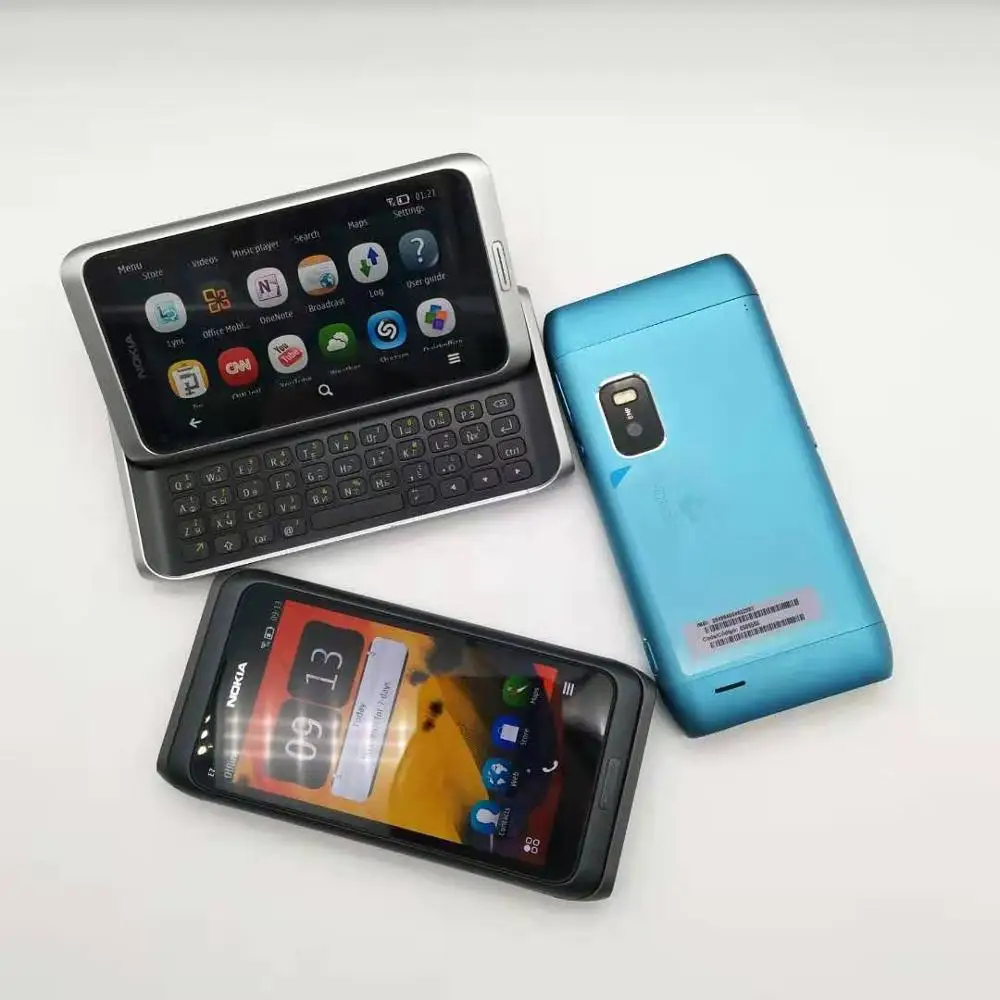  Original NOKIA E7 Mobile Phone Unlocked 3G wifi Smartphone Refurbished Touch screen Free shipping