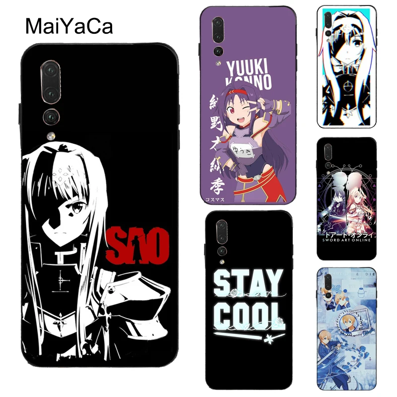 Чехол MaiYaCa Alicization Sword Art Online для Huawei P Smart 2019 Z P20 P30 P40 Pro P10 Lite Mate 20 30 Pro10 | Мобильные