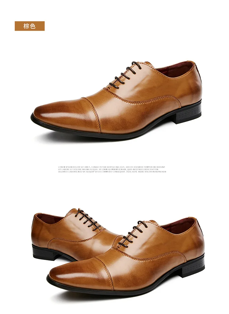 Повседневная мужская деловая повседневная обувь из натуральной кожи для мальчиков, из трех частей кожаные туфли для свадьбы, банкета 4 сезона