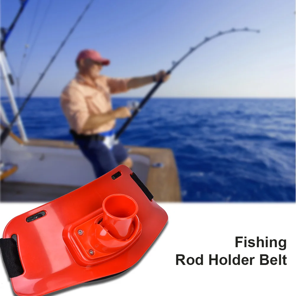 

Stand Up Fishing Waist Fighting Belt Rod Holder Boat Rock Fishing Rod Pole Holder Adjustable Waist Belt Fish Tackle Accessories