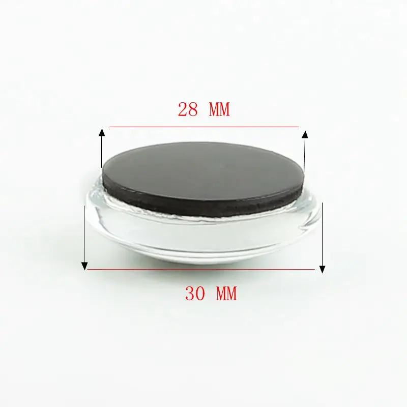 DIY 10 PCS Set 23mm/28mm Round Magnetic Sticker Fit Glass Cabochon