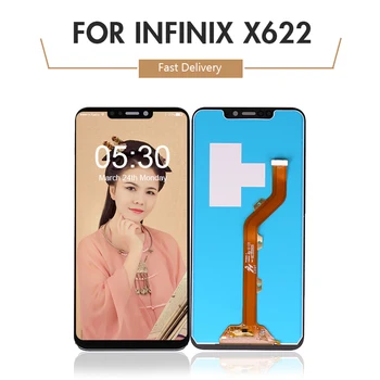 

10pcs/lot For Infinix Hot S3X X622 LCD Display +Touch Screen Digitizer Complete LCD Assembly X622 Screen Free Shipping DHL EMS