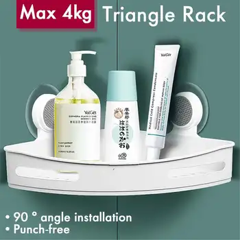 

Triangle Bathroom Shelf Shower Shampoo Soap Cosmetic Shelves Bathroom Accessories Storage Rack Holder Organizer Shower Shelf