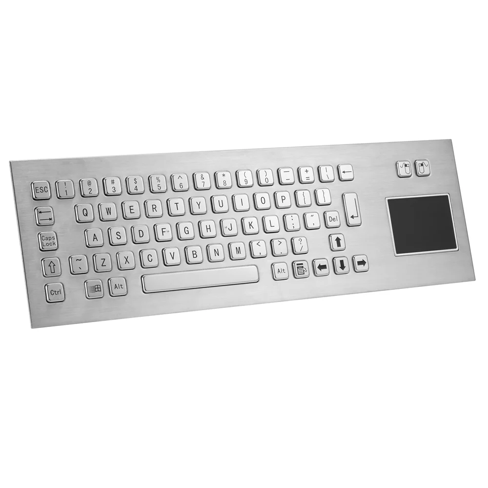 Industrial computer keyboard with USB&Touchpad,65 keys Front Panel