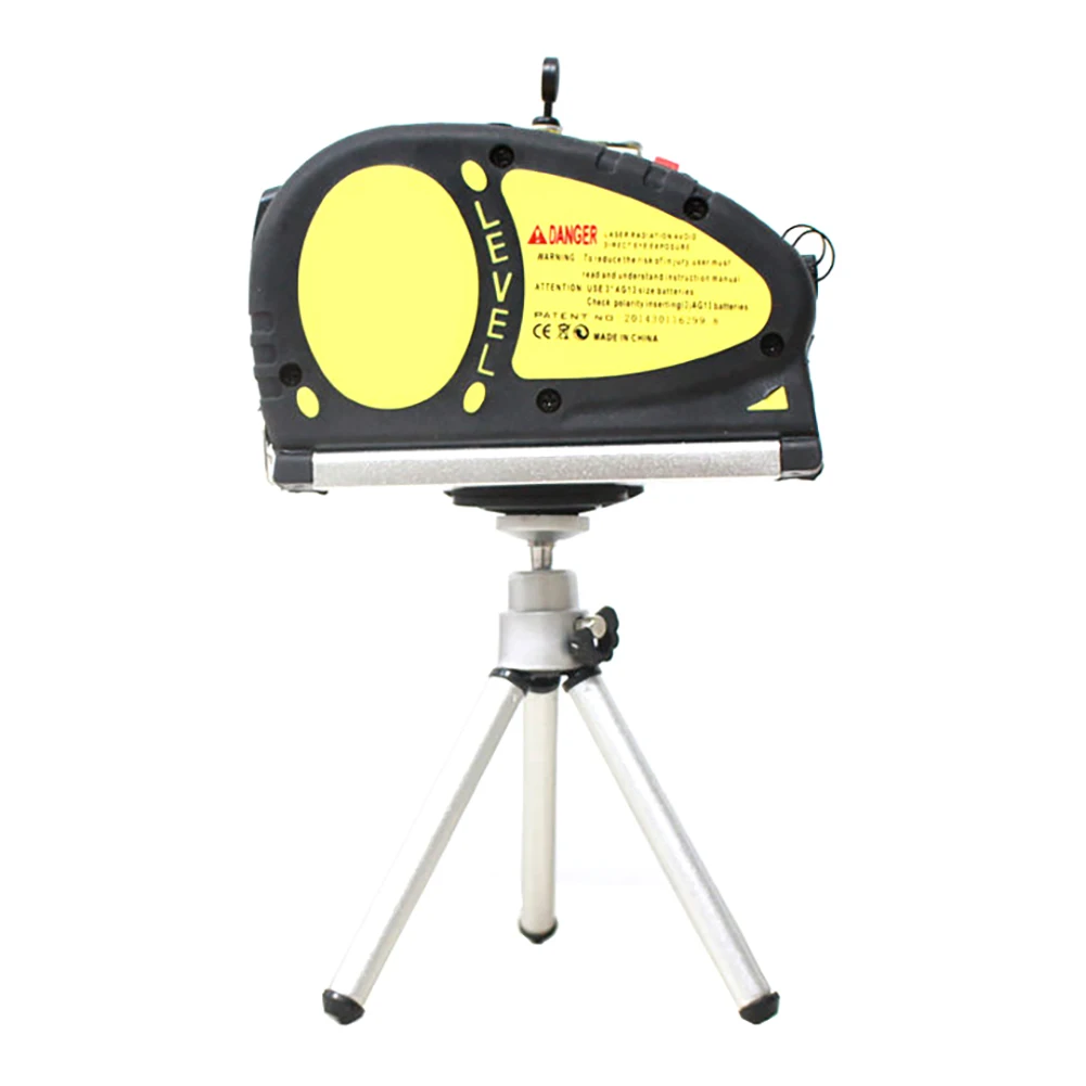 

Mini Vertical Level Line Lasers Multipurpose Laser Horizon Vertical Measure Tape Aligner Bubbles Ruler Measuring Gauge Tool