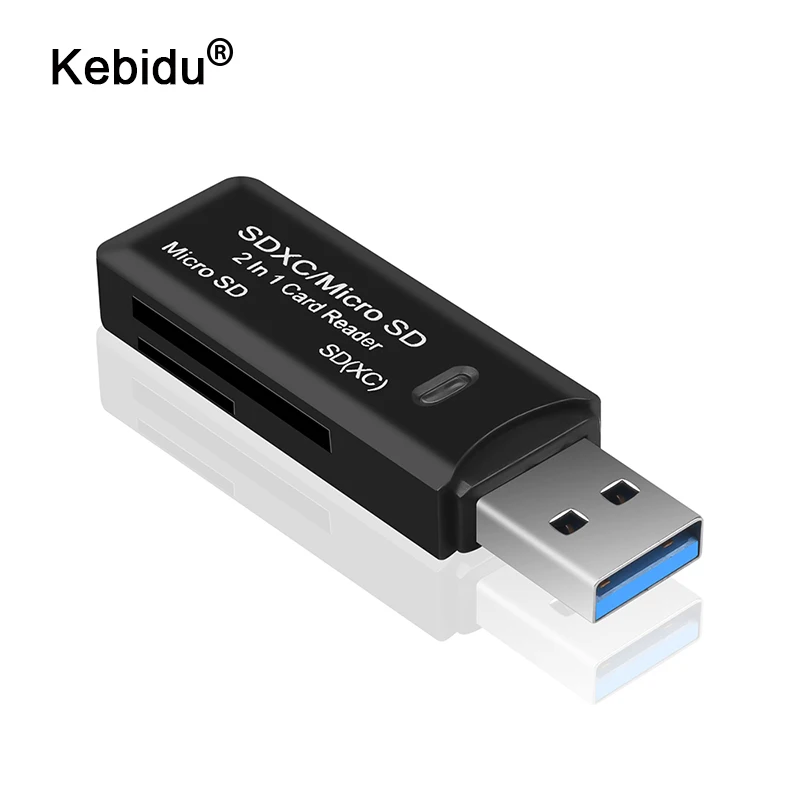 

kebidu USB 3.0 Card Reader Micro SD Adapter Smart TF OTG Memory Adapter for Laptop USB 3.0 Smart Cardreader