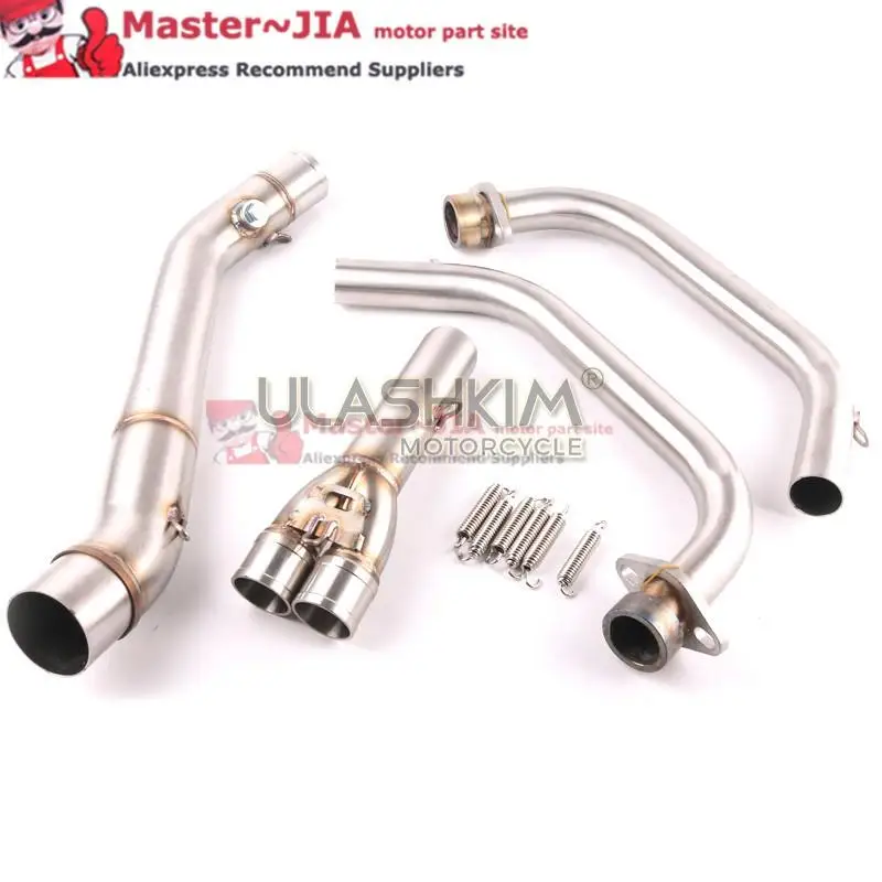 R25 R3 MT-03 MT03 мотоцикл Выхлопная полная система глушитель для Yamaha R25 R30- с выхлопом без шнуровки