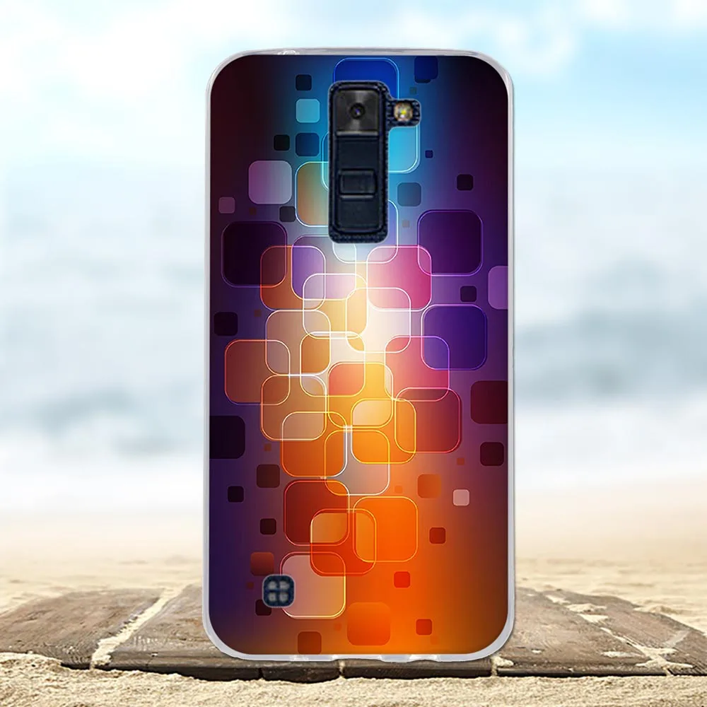 6 Мягкий чехол из ТПУ для LG K8 LTE K350 K350E K350N, силиконовый чехол для телефона, чехол для LG K8, чехол для LG K8 LTE, чехол - Цвет: 6