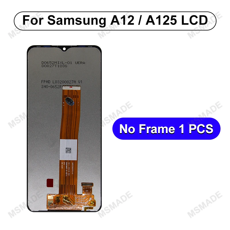 the best screen for lcd phones cheap 6.5" Original For Samsung Galaxy A12 LCD A125F SM-A125F A125 Display Touch Screen Digitizer For Samsung A12 Screen Replacement screen for lcd phones by samsung