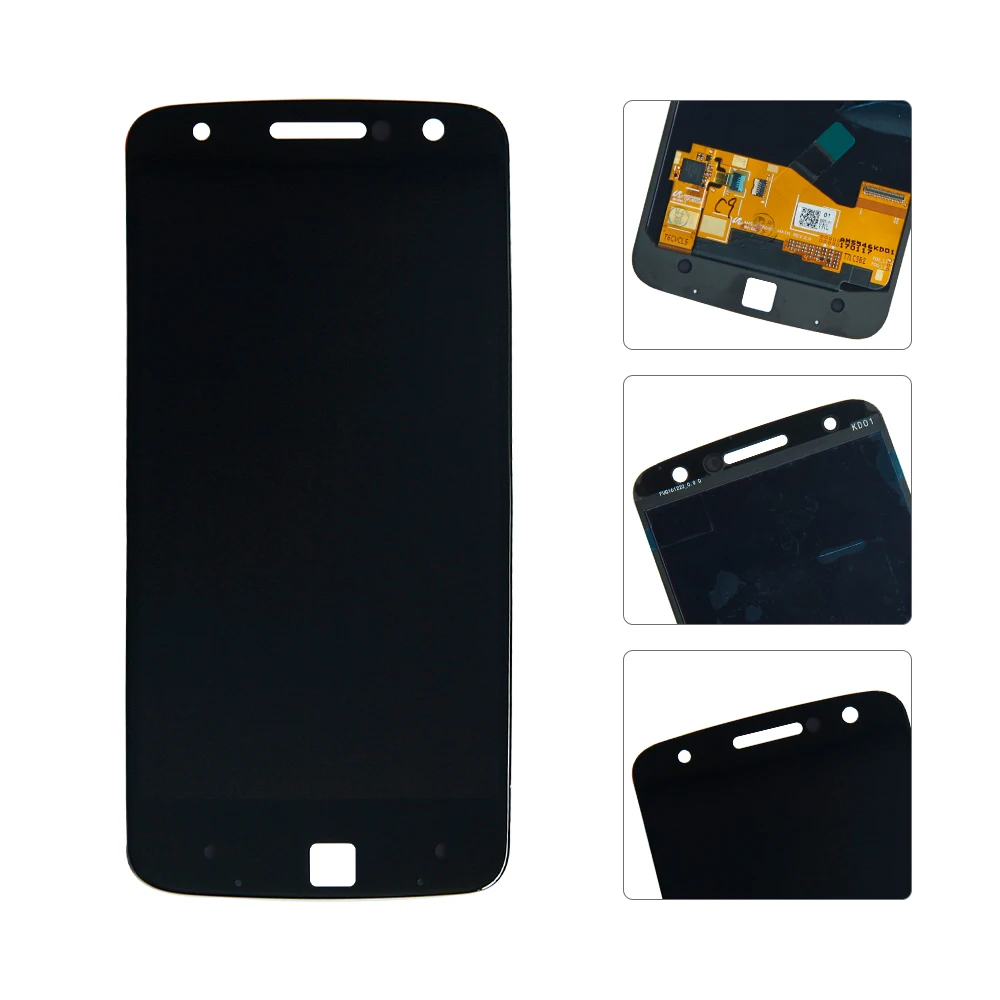 

For Motorola Moto Z Droid XT1650 2560x1440 LCD Display Touch Screen Digitizer Assembly Replacement