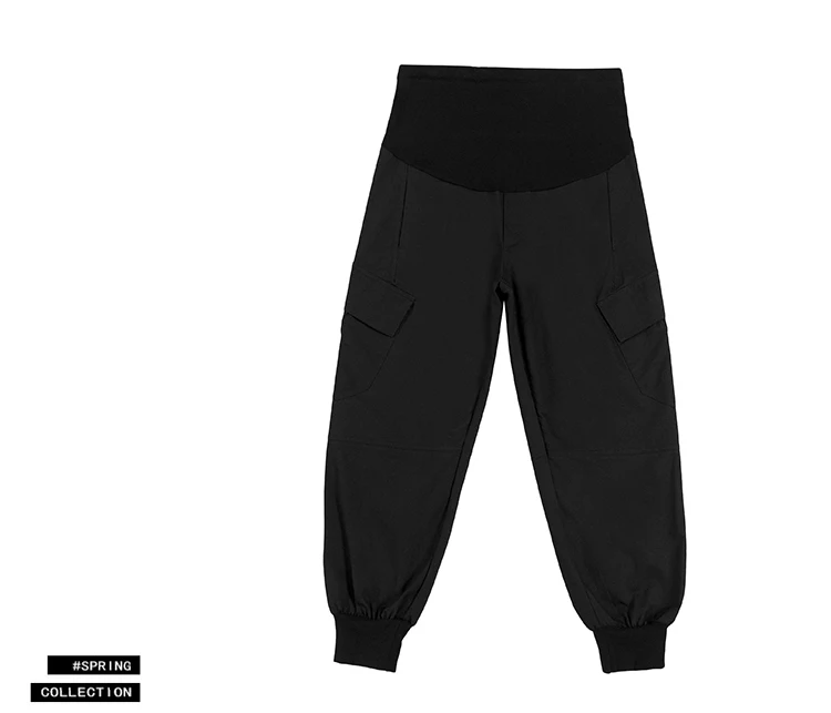 Shorha 4XL Демисезонный Модная хлопковая беременности и родам штаны для талии, живота, эластичная повседневные штаны; Одежда для беременных; Для женщин Беременность