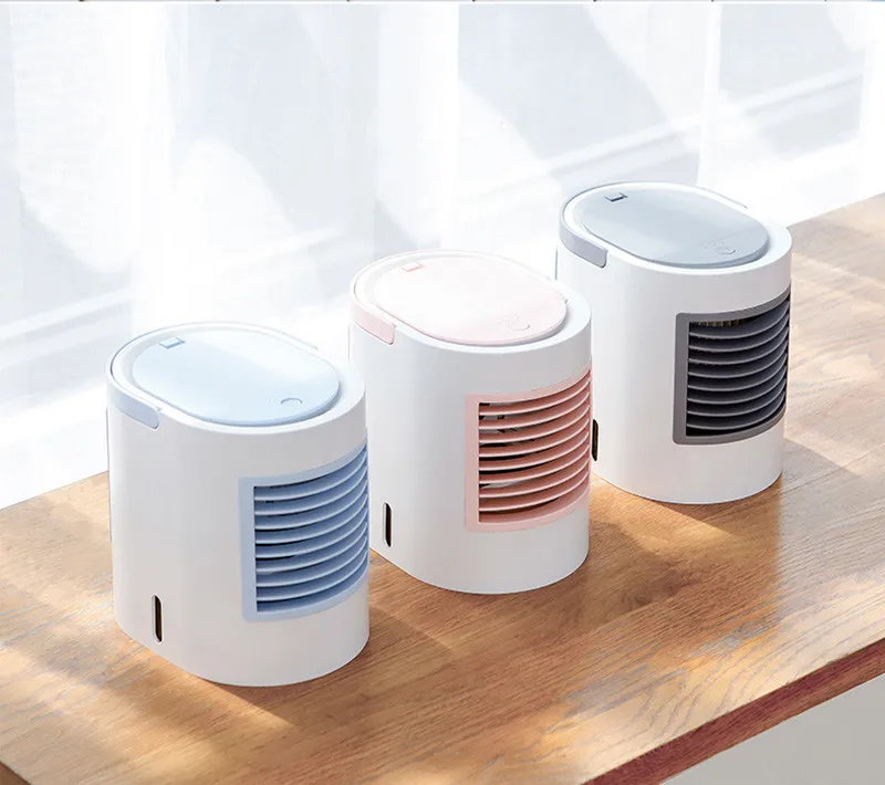 

Usb Portable Air Conditioner Humidifier Purifier Handheld Mini Air Cooler Fan Desktop Cooling Fans For Bedroom Office