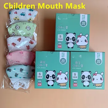 

30Pcs Disposable Children Mouth Mask PM2.5 Masks Anti Dust Mouth Cover Respirators Unisex Breathable Anti-pollution Health Mask