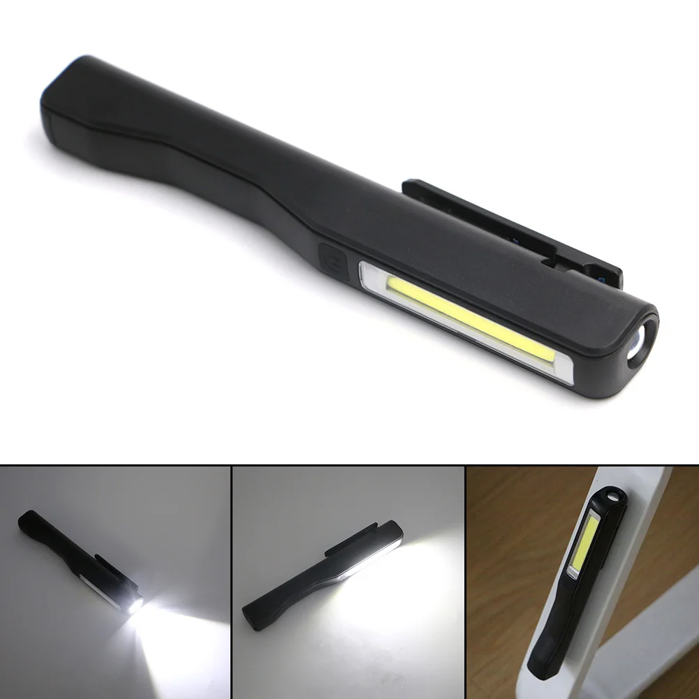 pelican flashlights Mini Pen COB LED Flashlight Multifunction LED Torch Light Magnetic Working Inspection Night Lamp Pocket Light 2-Mode Lighting powerful rechargeable torch Flashlights