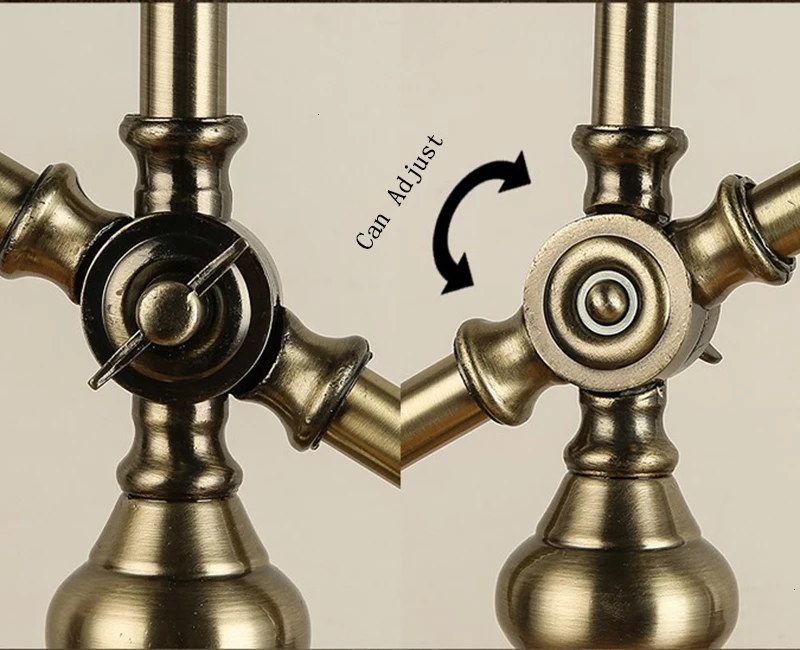 Zhongshan American Style Hight Quality Antique Design Iron Decoration Table Lamp Masa Lambası tafellamp decoracao para casa