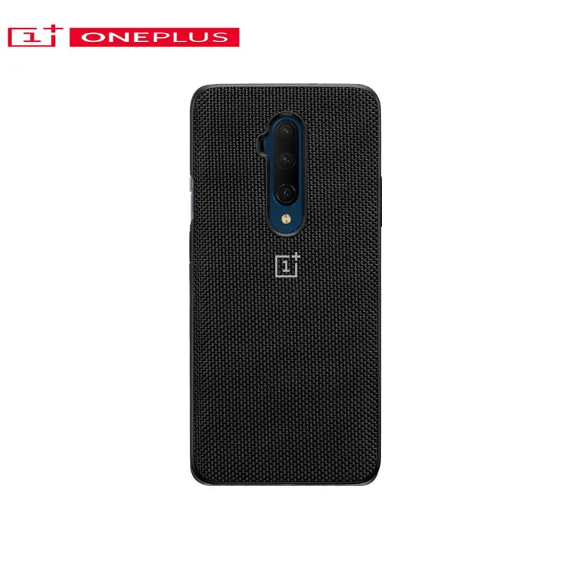 Официальный чехол на заднюю панель Oneplus 7 T/7 TPro силиконовый песчаник нейлон Karbon бампер чехол Oneplus - Цвет: Oneplus 7T Pro