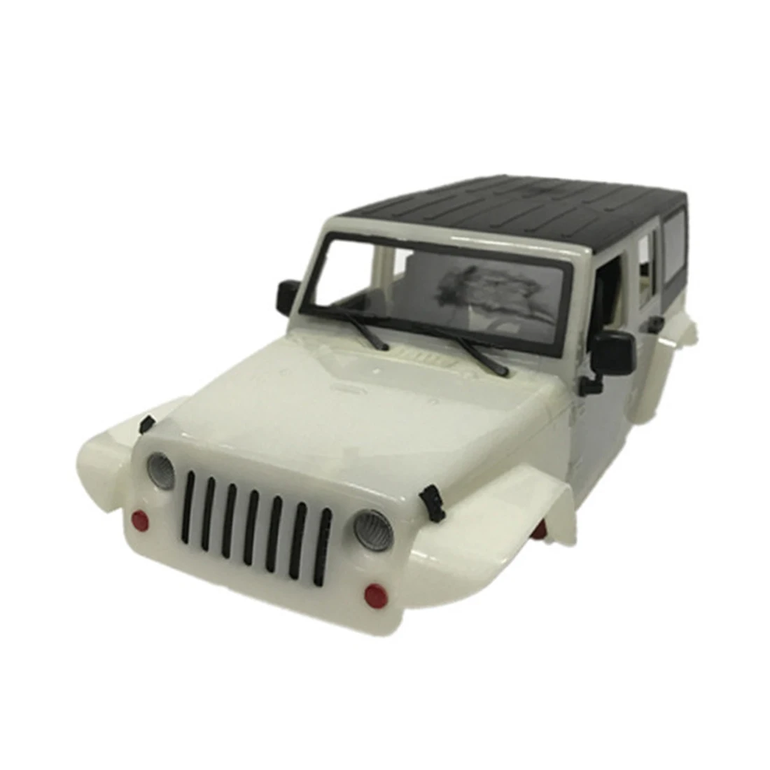 Корпус автомобиля для 1/10 SCX10 90046 90047 RC Rock Crawler с колесной базой 313 мм, части для радиоуправляемых игрушек и комплект Асса версии - Цвет: 1
