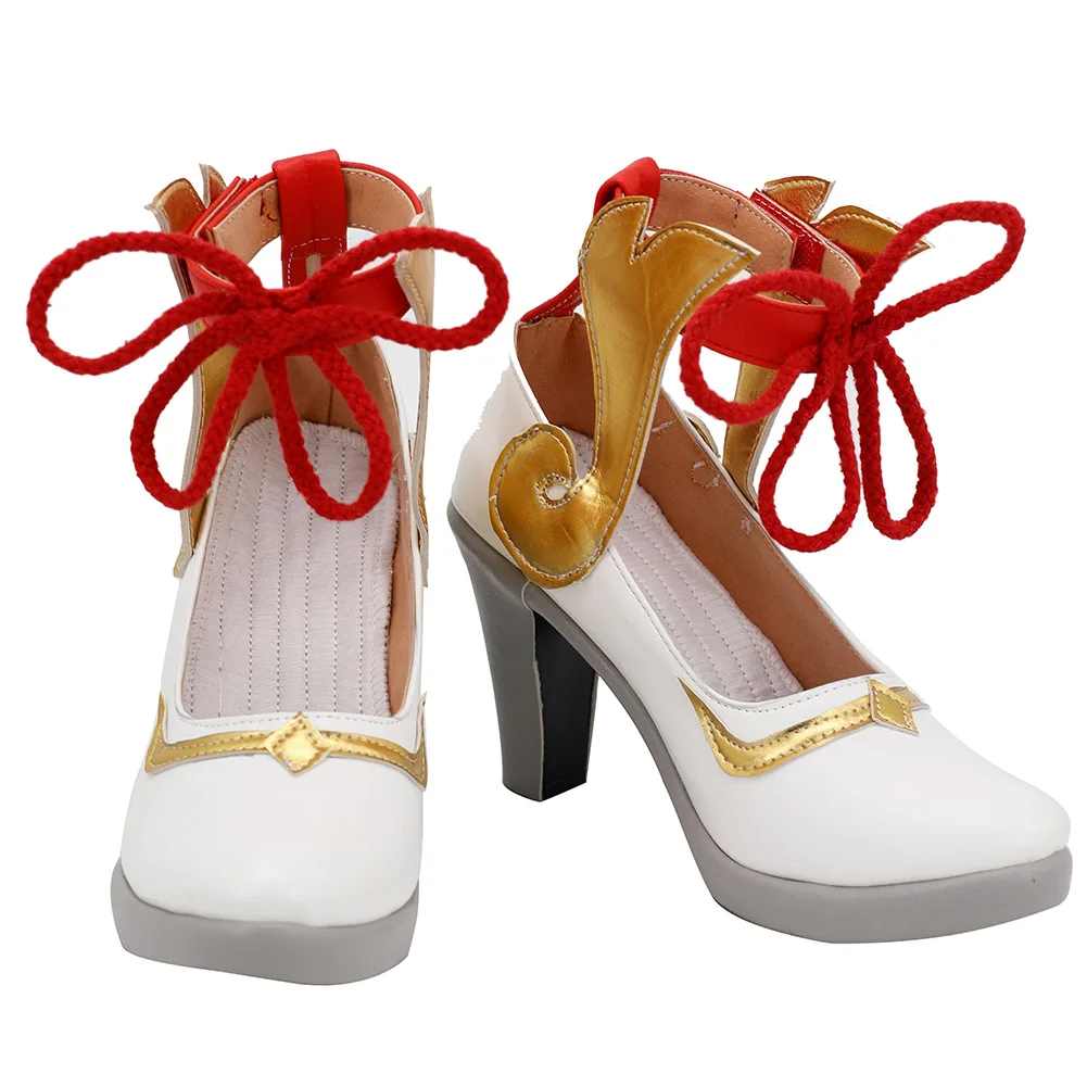 

Genshin Impact GanYu Cosplay Shoes Boots Halloween Costumes Accessory Custom Made