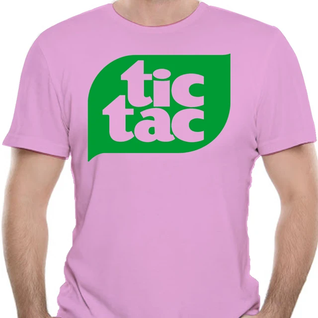 Tic Tac Candy Mint Brand Logo T Shirt|T 