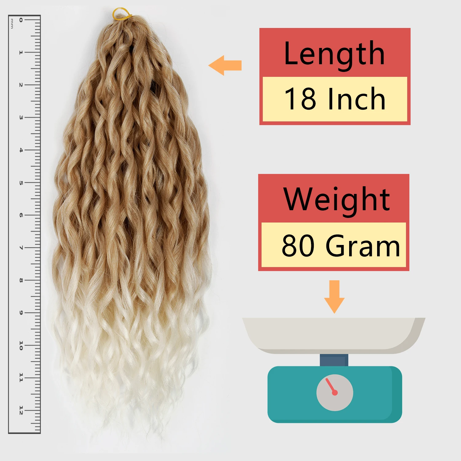 YxCherishair Afro Curls Synthetic Crochet Hair Braids Yaki Kinky Soft Ombre Loose Wave Braiding Hair Extensions 18 inches Black