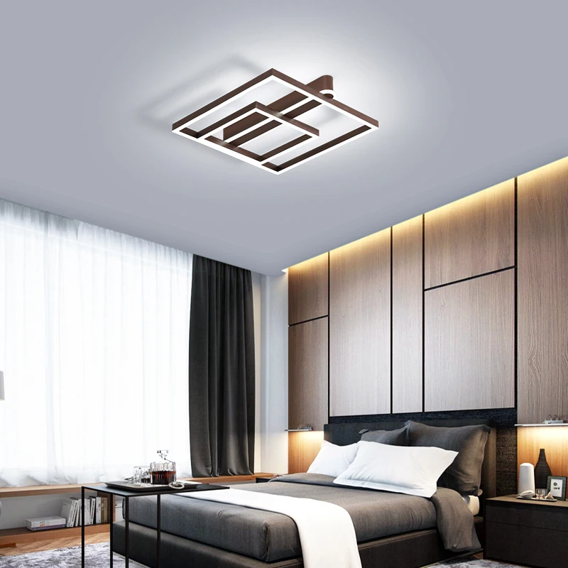 Ceiling chandelier for living room bedroom Round circle rings Modern lustre avize home LED Modern Chandelier Lighting