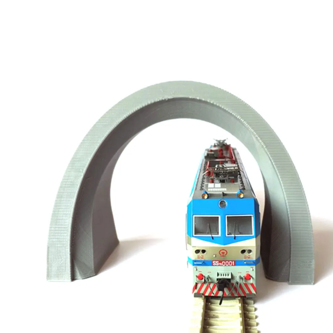 Scenery & Trees Plastic 187 Scale Model Toy Train Railway Cave Tunnels