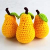 Wool Simulation Vegetables Fruits Toys Knitted Plush Toys Children Play House Pretend Play Vegetables Fruits Props Education Toy 5