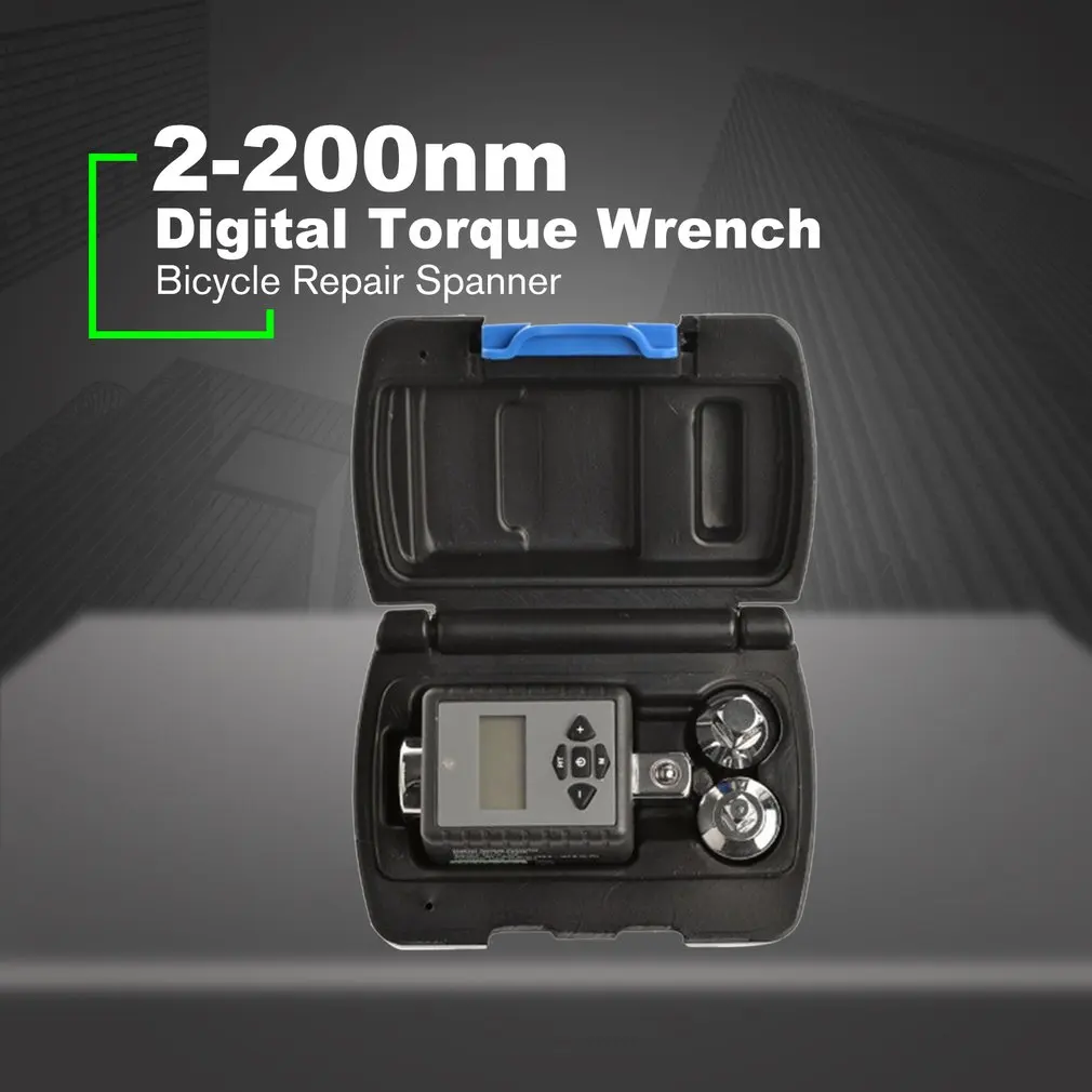 1/2" Digital Torque Wrench 0.3 1000 Nm Adjustable Professional
