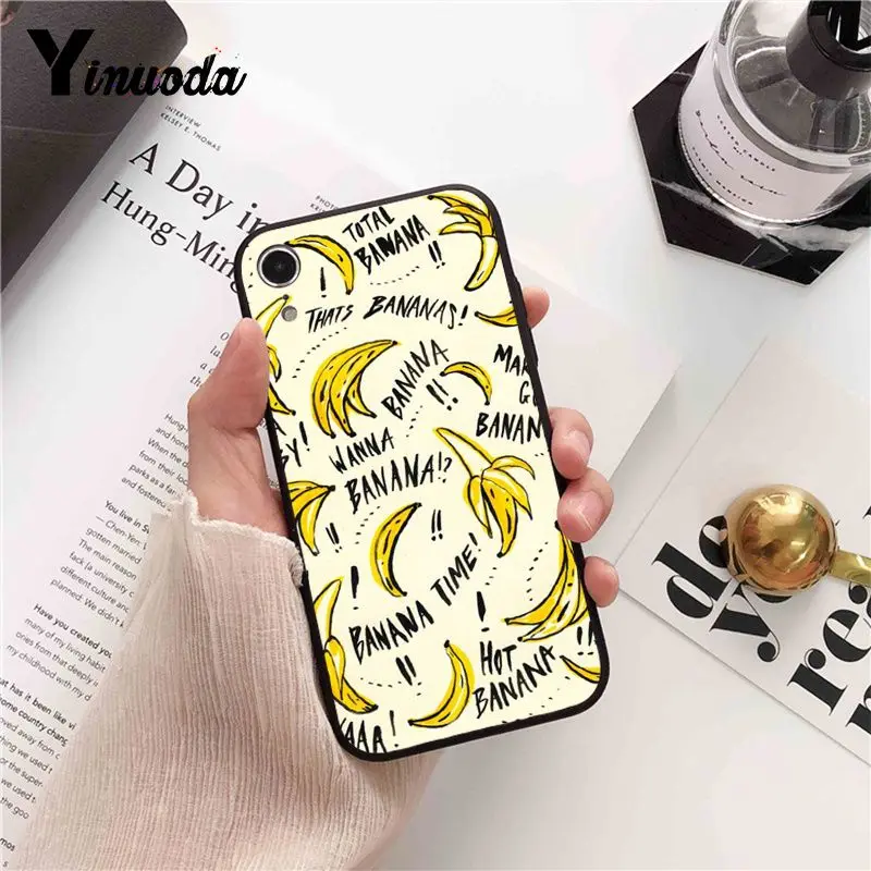 Cartoon cute Fruit Yellow Banana