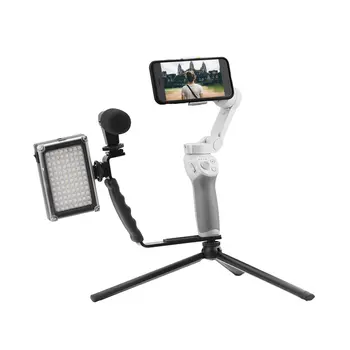 

Phone Bracket Holder L shape Bracket Holder+Large Metal Tripod OSMO Mobile for OSMO Mobile4 Fixed accessories