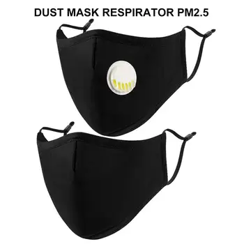 

Anti Pollution Mask Dust Respirator Washable Reusable Masks Unisex Mouth Muffle Mask Without Filter