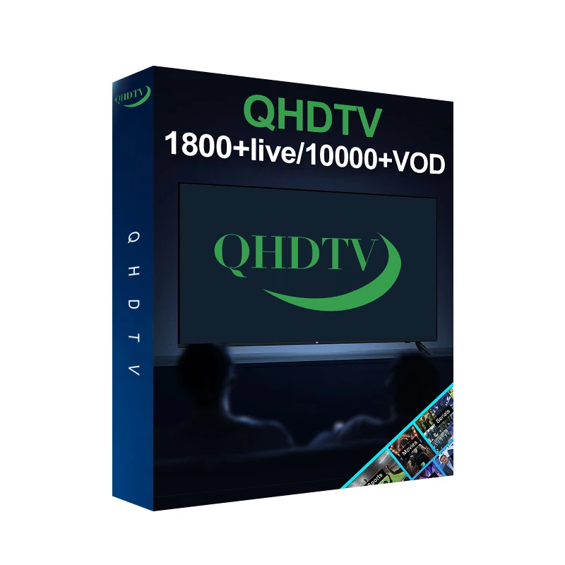

QHDTV IPTV Activation Code 1 Year Subscription Europe French Italian Channels Android Arabic Activation Code