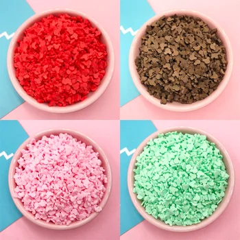 

50g/lot Polymer Clay Cartoon Mouse Head Slices Sprinkles for Slime Crystal Mud Filling DIY Nail Arts Decoration Crafts 5mm