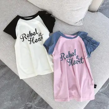 

2020 New Wholesale Baby Girls Printed Dress Summer Kids Girls Dresses 1-7 Years