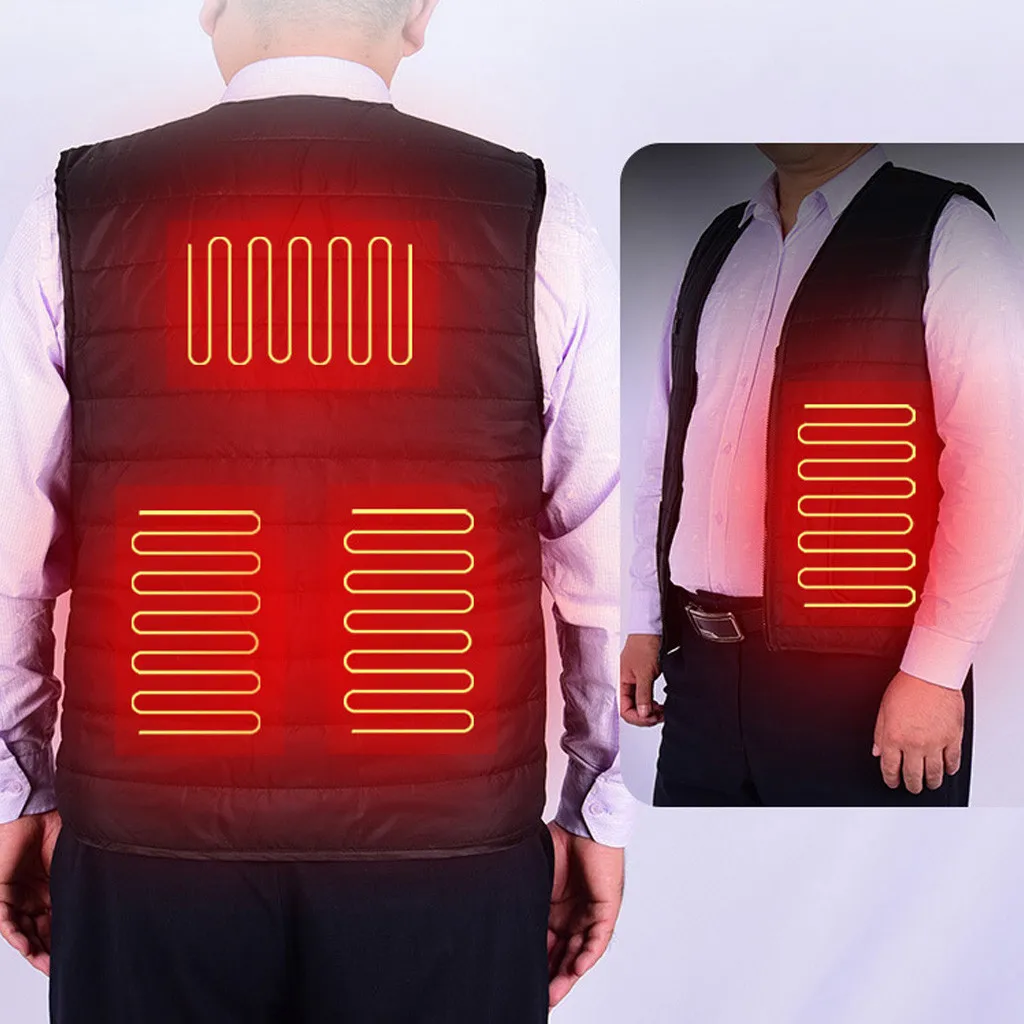 Для женщин и мужчин, углеродное волокно, Usb, Opladen, теплый жилет, контроллер температуры, одежда, теплая одежда#40