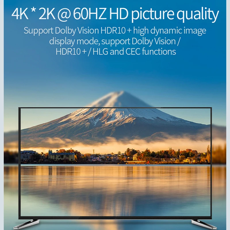 Hdmi2.0 matrix 4x2 4K splitter audio separation hd HDR video switcher ARC